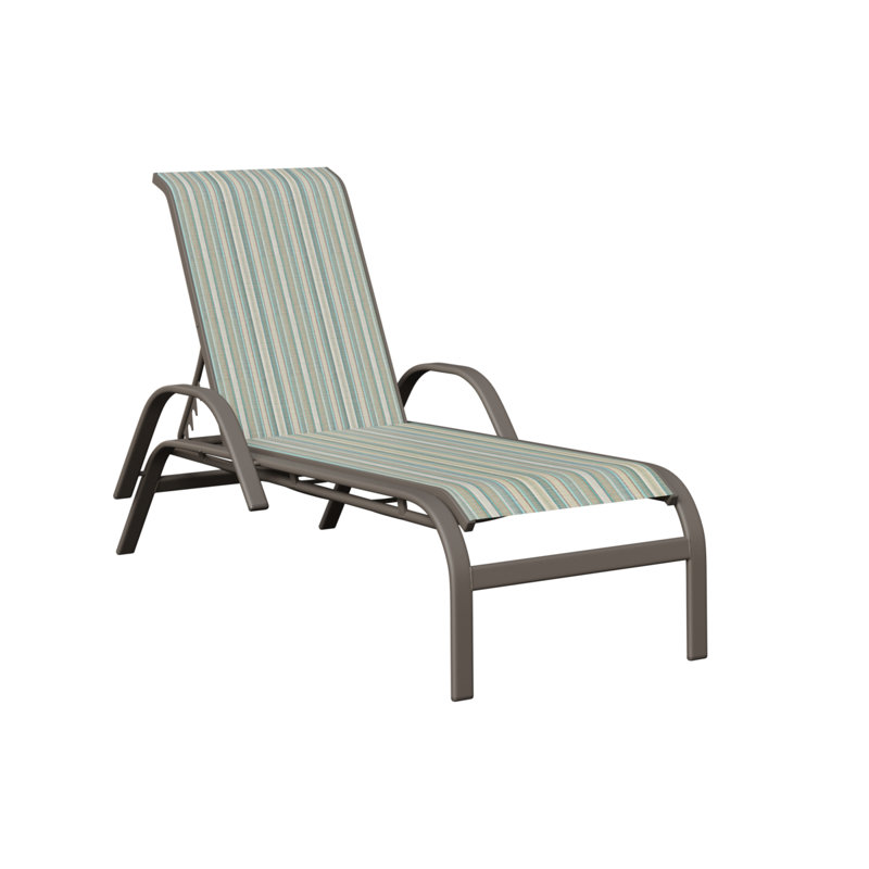 Murphy Outdoor Aluminum Chaise Lounge, Graphite