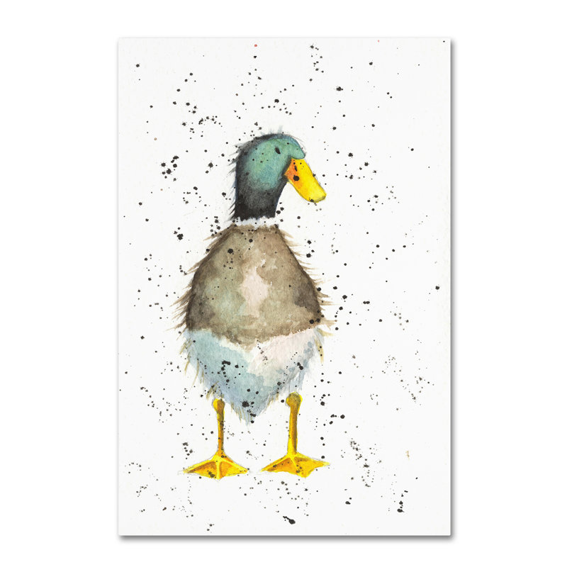 " Duck II " by Michelle Campbell, 19" H x 12" W
