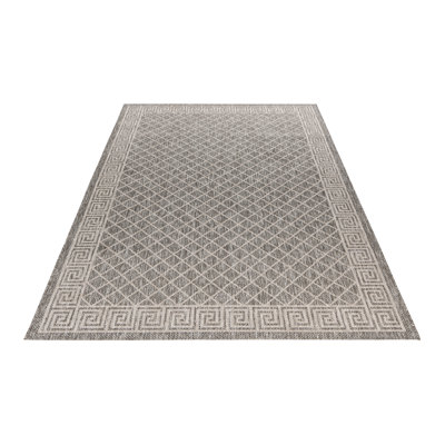 Tallinn Geometric Flatweave Area Rug