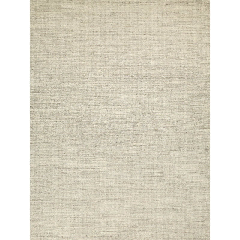 Elements Hand Tufted Wool Area Rug, Rectangle 10' x 14', Beige/Ivory