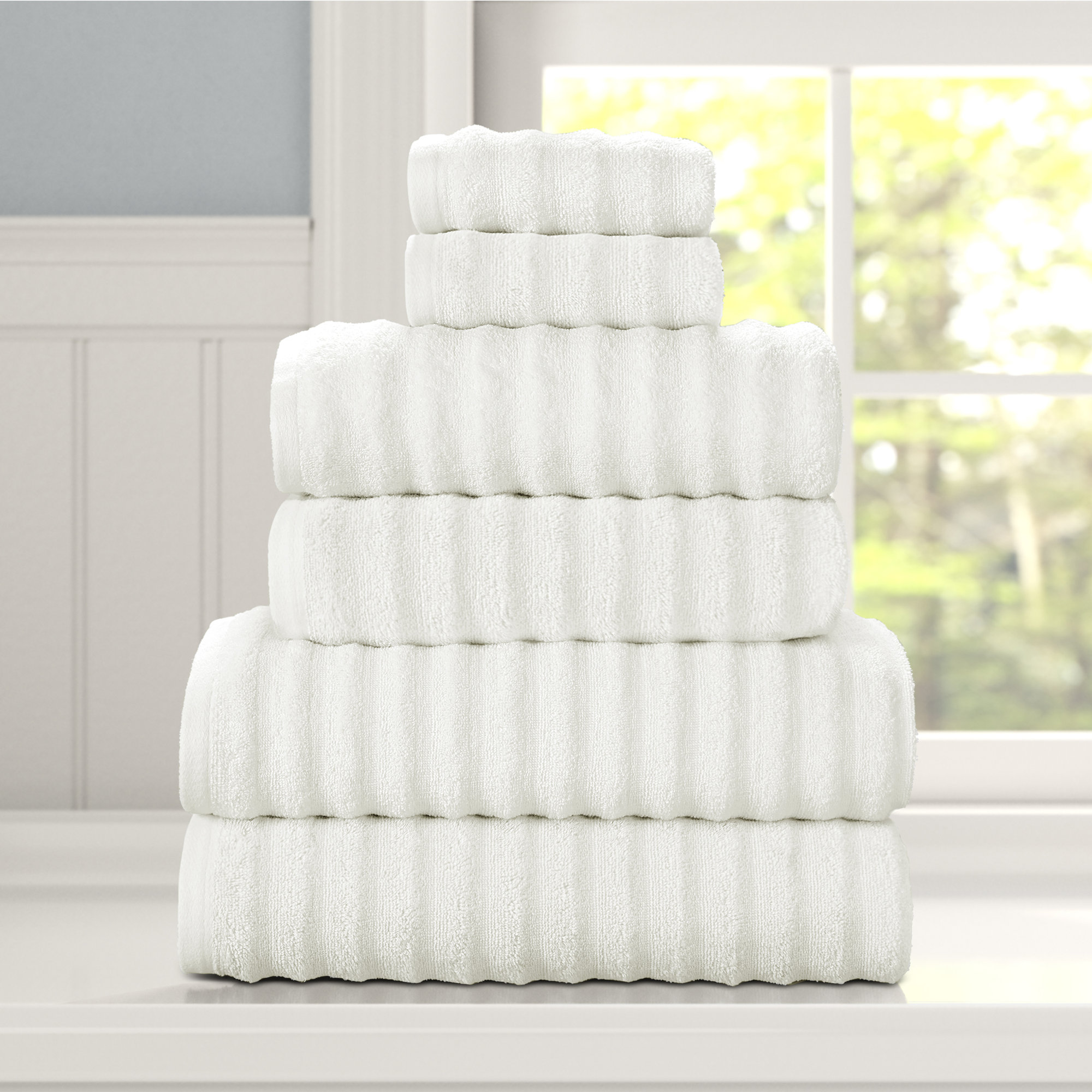 Cesme - Towel Hand Towel 2Pc. Set, Pure White