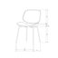 45cm H Polyester Blend Upholstered Side Chair