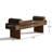 60" W Chenille Upholstered Bench-1775679284