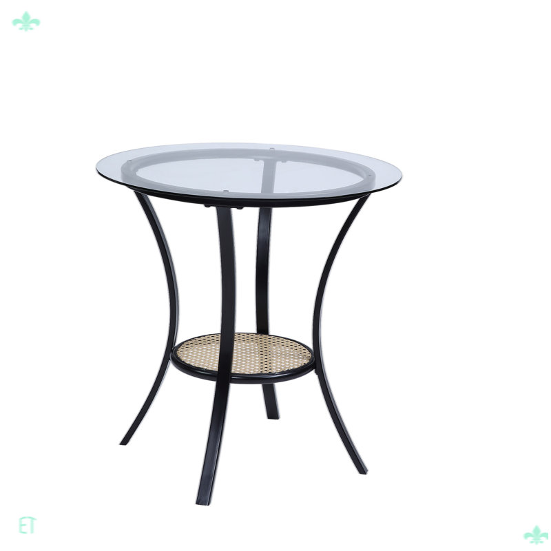 Ensemble 3 pièces de table et chaises Rigina
