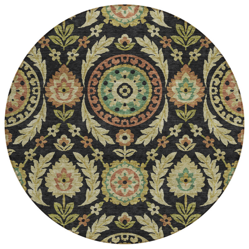 Tapis rond 8 po