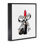 Giclée encadrée de luxe, rouge à lèvres, design par Amanda Greenwood
