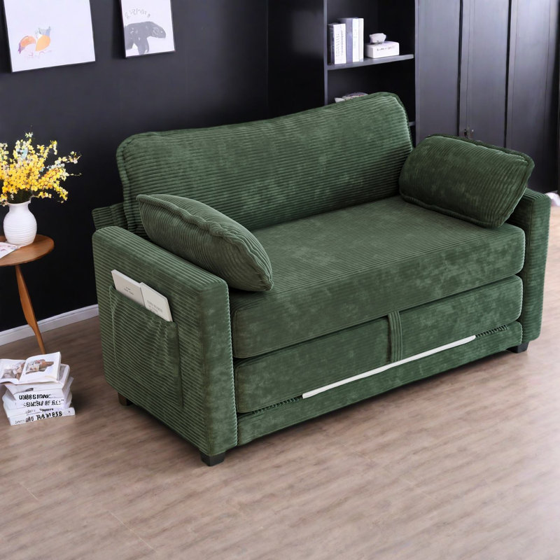 Canapés 2 places peu encombrants avec rangement, conception convertible moderne