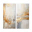 Fusion abstraite dorée et beige - ensemble de salon abstrait 2 pièces-1793973079-1793973078