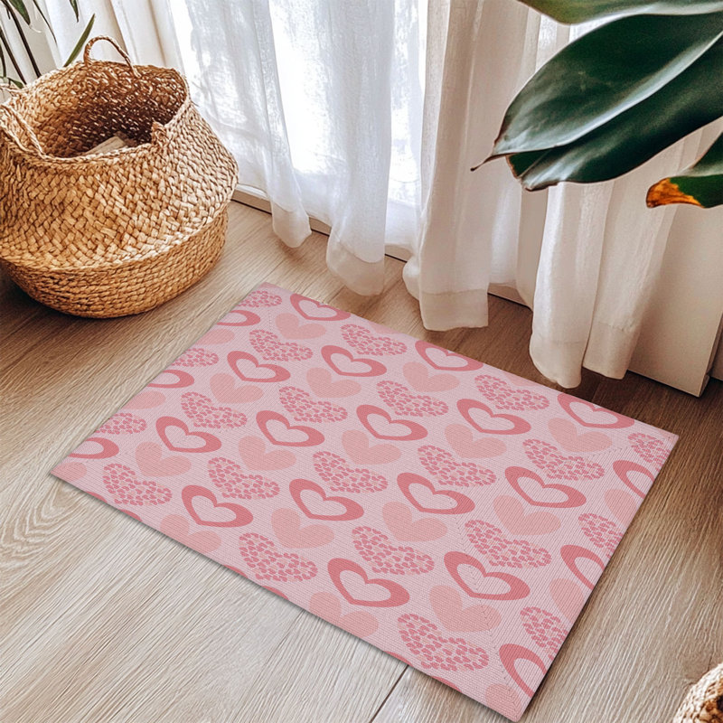 Tapis tressé Hearts of Romance, Rectangulaire 3 pi x 5 pi