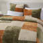 Ensemble d'édredon 3 pièces Wonderful Velvet Patchwork-88613454-88613453