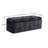 Pransh Velvet Upholstered Storage Bench-1082916185