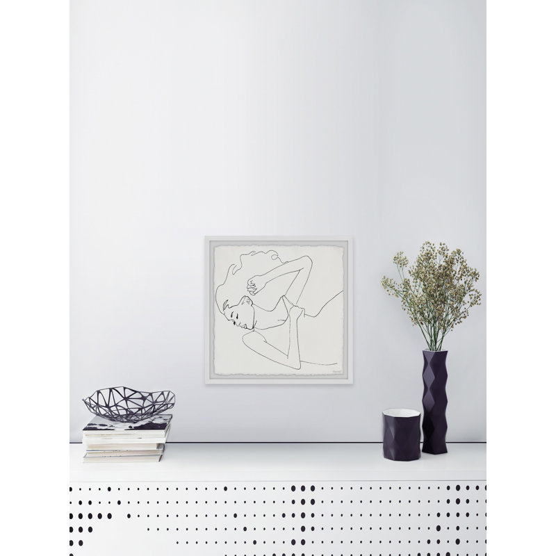 Deep Sleep - Single Picture Frame Painting, 51 cm H x 51 cm W
