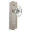 Meadows Plate with Oval Fluted Crystal Door Knob-1817095373