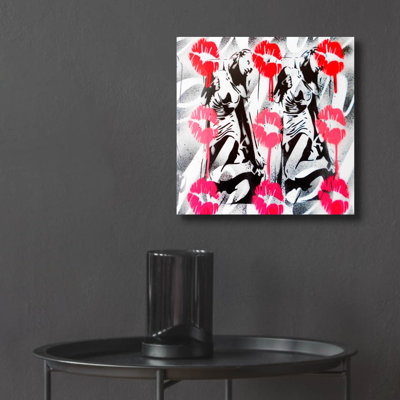 «Service à lèvres» par Abstract Graffiti