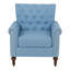 Fauteuil d'appoint capitonné de 29,9 po Abcde-65361619
