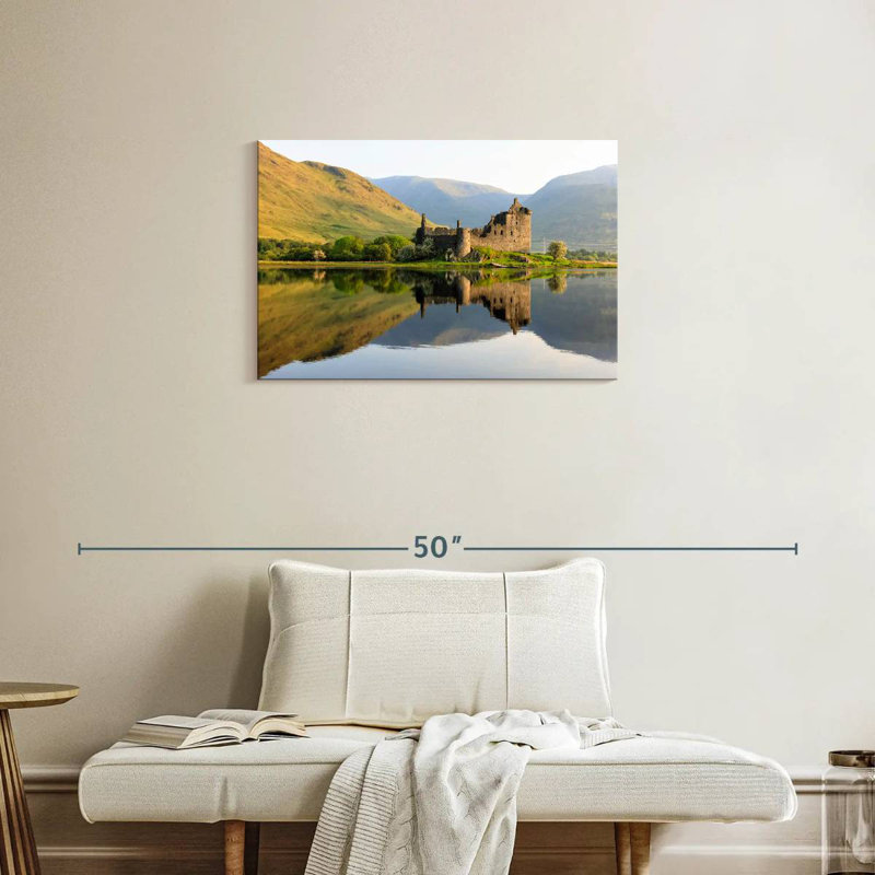 Lilie Kilchurn Castle Ruins, 20" H x 30" W