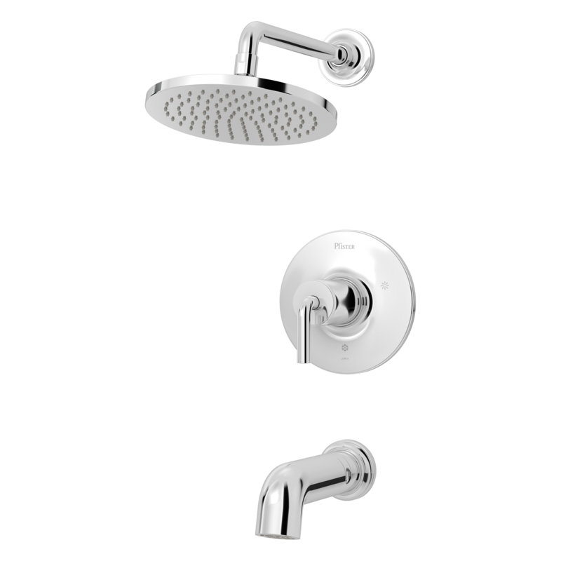 TENET Tub & Shower Faucet, Polished Chrome