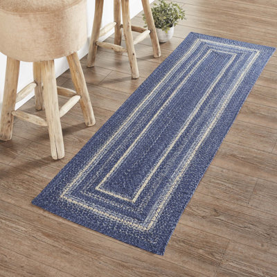 Tapis bleu / gris Birt Whistle