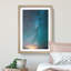 Shooting Stars over Iceland in Abstract - Picture Frame Graphic Art Print-55764553-55764554
