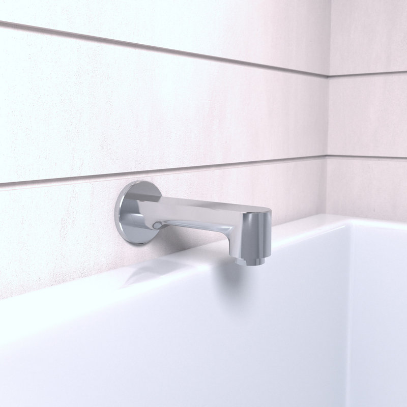 Hansgrohe Metris S Wall Mounted Tub Spout Trim, Chrome