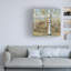 «Birch Hillside I» sur toile-1861471261