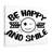 Be Happy Smile - Wrapped Canvas Print-175991341