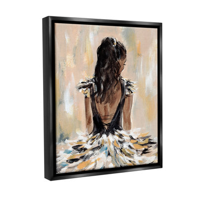 "Fashionista In Dress" par Annie Warren sur toile