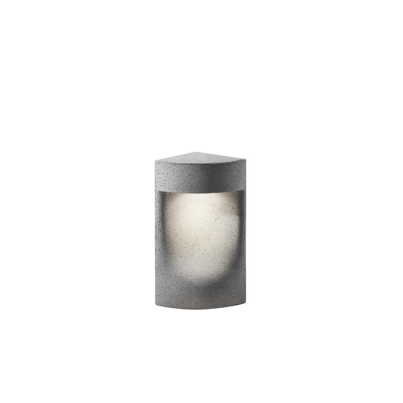 Moai LED Bollard Light, 13.7" H x 8.58" W x 6.6" D