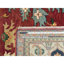 Très grand tapis rouge en laine organique noué à la main 12 pi x 18 pi 2 po 91EFF083366D43A58393676BFB47BD3D