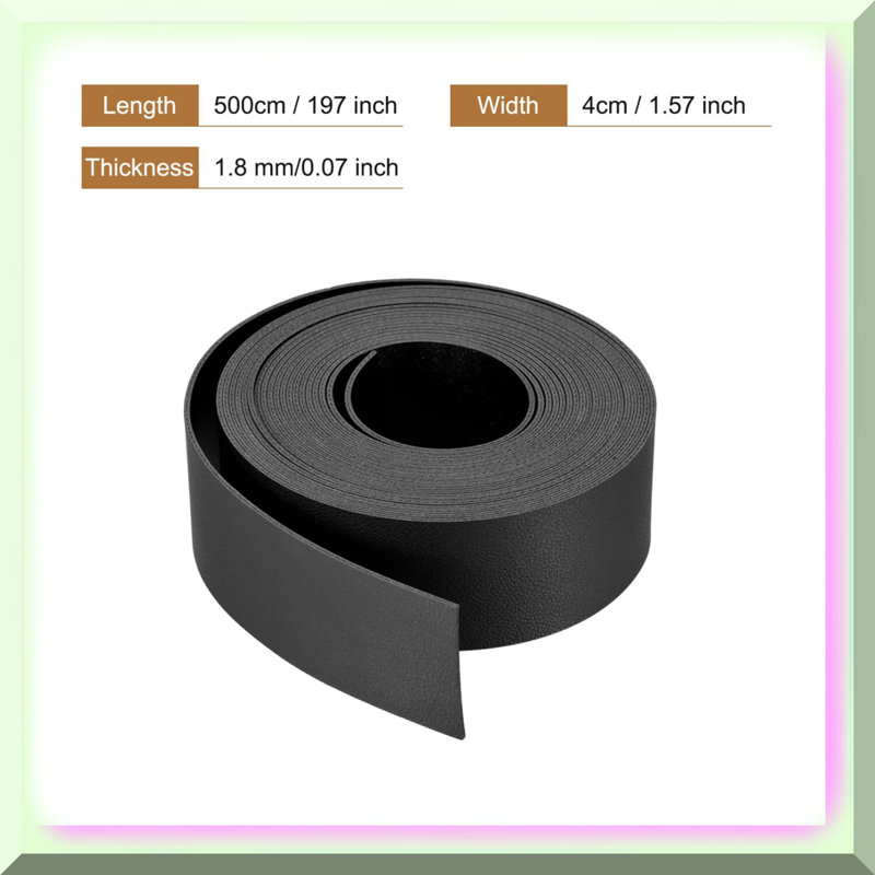 Double-Sided Leather Strap 197" x 1.57"