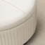 Repose-pieds rond avec rangement en velours Bula-943753751