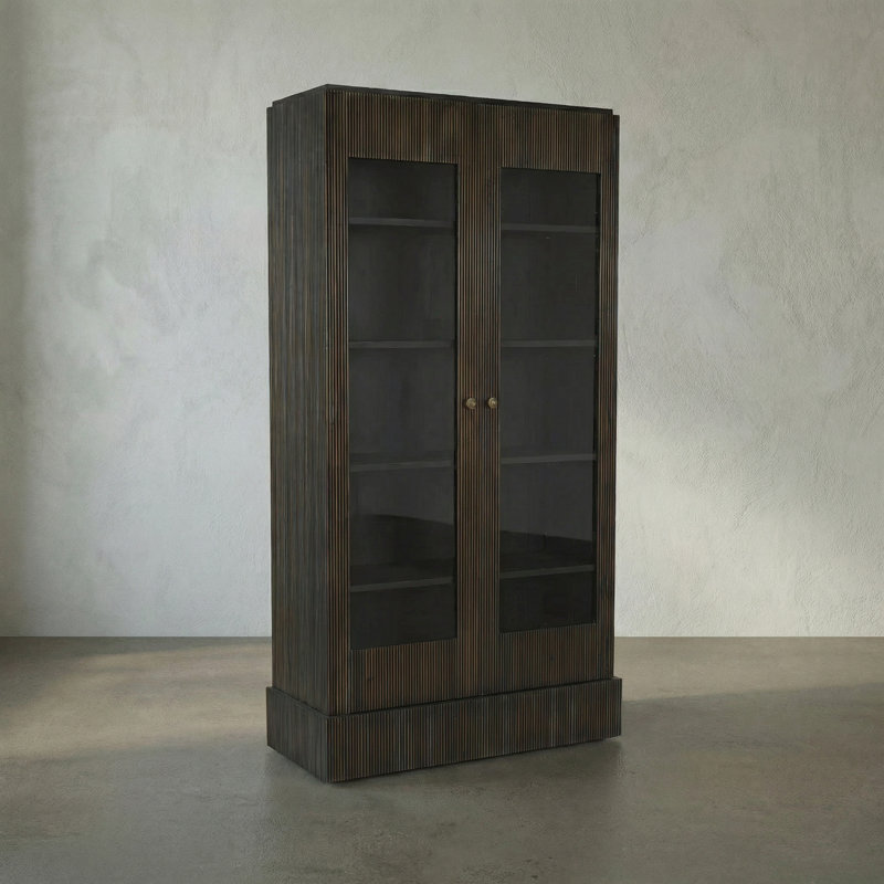 Noho Solid Wood China Cabinet