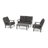 Lakeside 4-Piece Deep Seating Set-128126126-68602863