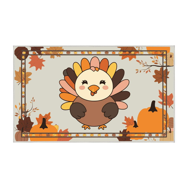 Tapis des fêtes de fin d'année The Holiday Aisle®, Tapis de couloir 2 pi x 4 pi