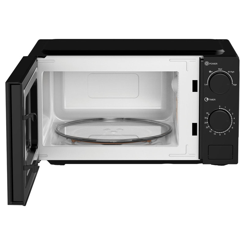 Igenix 20L 700W Manual Microwave White, Black