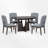 4 - Person Extendable Dining Set-348883208-348883211