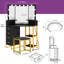 Meuble-lavabo de coin Clarkesville-128894465