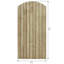 Rowlinson Featheredge Arch Top Wooden Gate