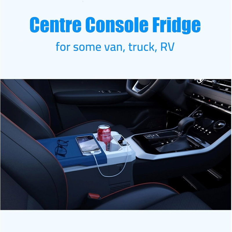 Portable Refrigerator, Car Freezer With App Control,12V,45W Low Noice Cooler For Rv, Boat