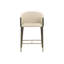 Kylin Upholstered Stool with Metal Frame