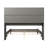 Brevyn Solid Wood Foundation Bed with Bookcase-964717364