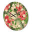 Horloge murale feuilles et fleurs I-63892041