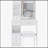 Compact Desktop Vanity Table with Advanced LED Mirror and Ample Storage-211043604