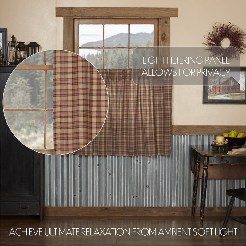 Rideau de café 36 po Caudillo, L 36 po x l 36 po
