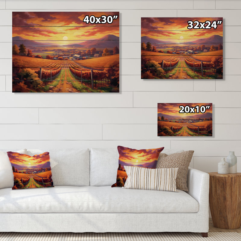 Chantra Valley Getaway IV sur bois, H 10 po x l 20 po x P 0,78 po