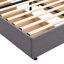 Upholstered Double (4'6) Linen Drawers Bed Frame