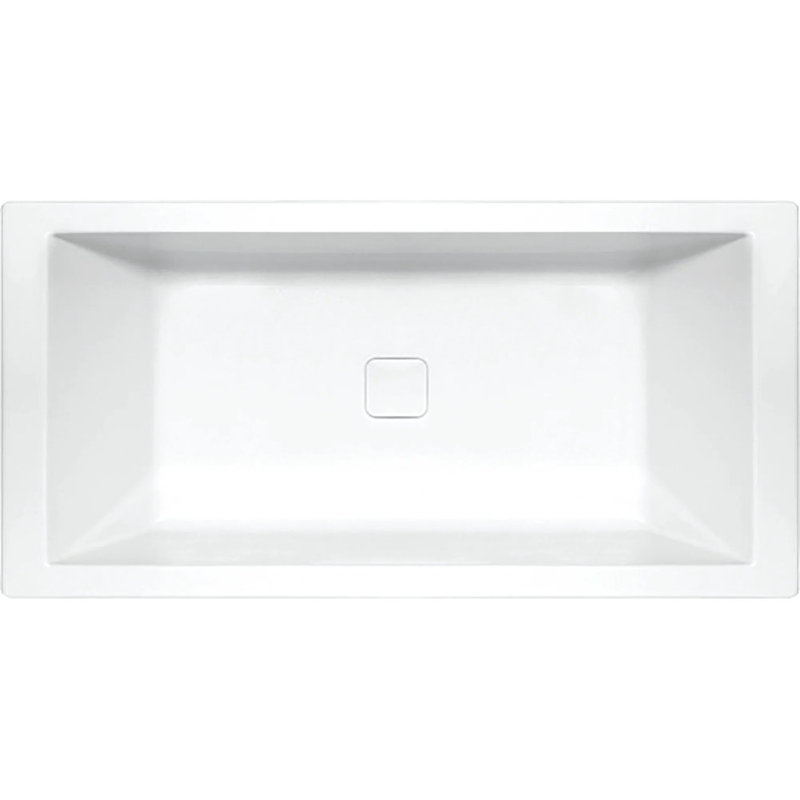 Cheyenne 66'' x 36'' Air Acrylic Bathtub, Satin Nickel