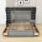 Philman Queen Bed with All-in-One Cabinet, Shelves, 4 Drawers and Sockets-645797917