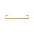 21"X12" Wall-Mounted Rectangular Ceramic Bathroom Sink With Gold Towel Bar & Overflow, Gold Faucet-43147498