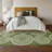 Premium Machine Washable Prisco Green Rug-645983534